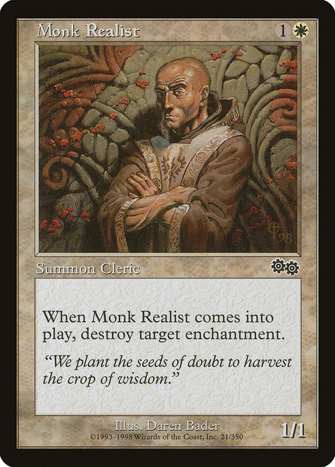 Monk Realist [Urza's Saga] - The Mythic Store | 24h Order Processing