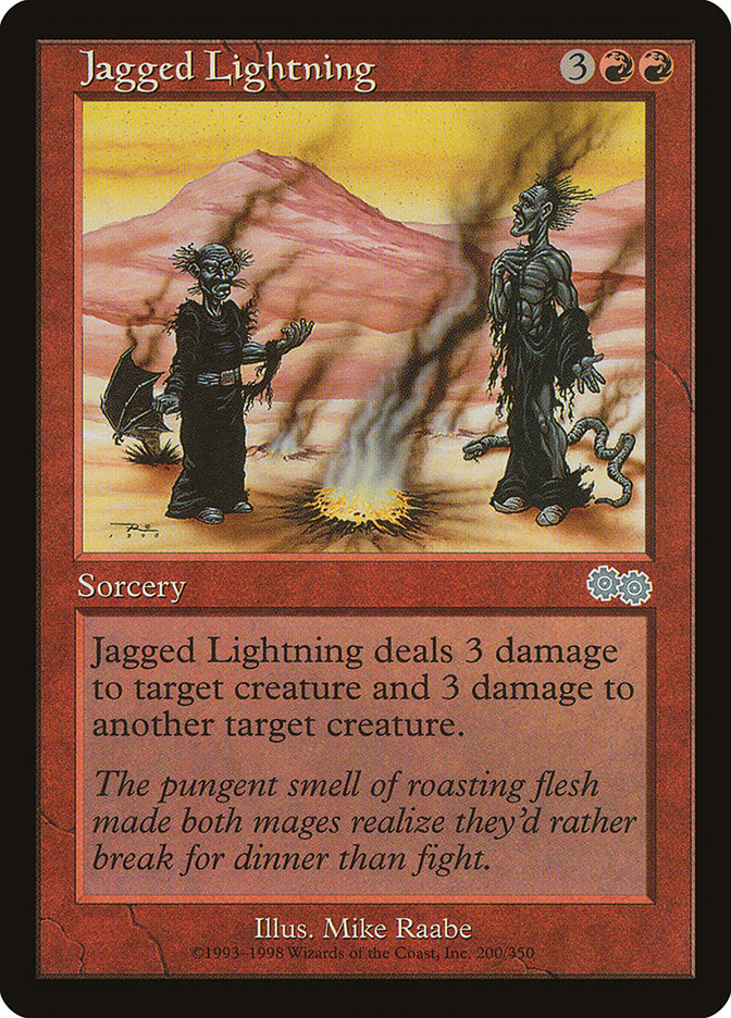Jagged Lightning [Urza's Saga] - The Mythic Store | 24h Order Processing