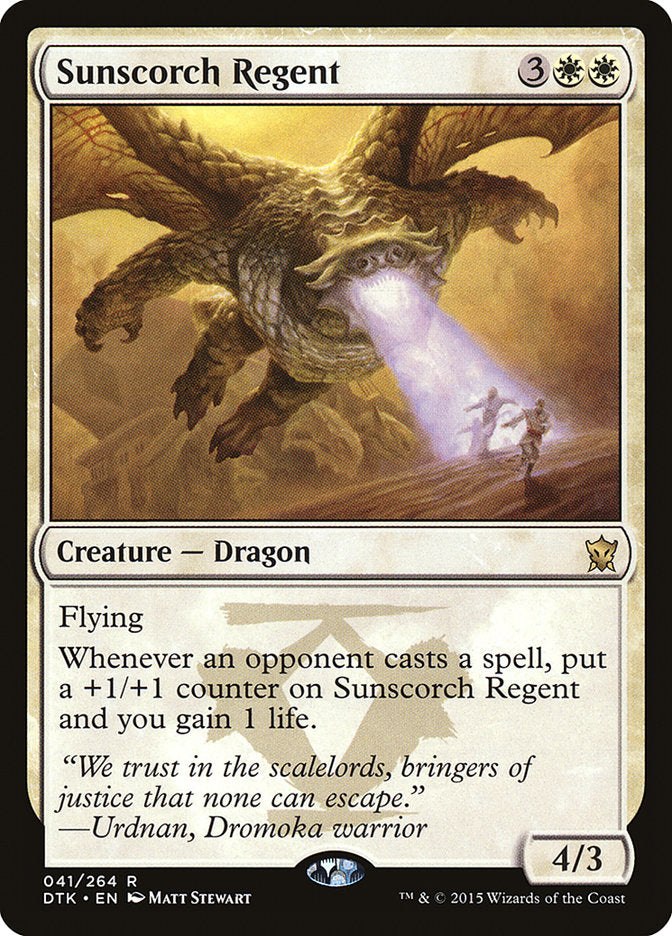 Sunscorch Regent [Dragons of Tarkir] - The Mythic Store | 24h Order Processing