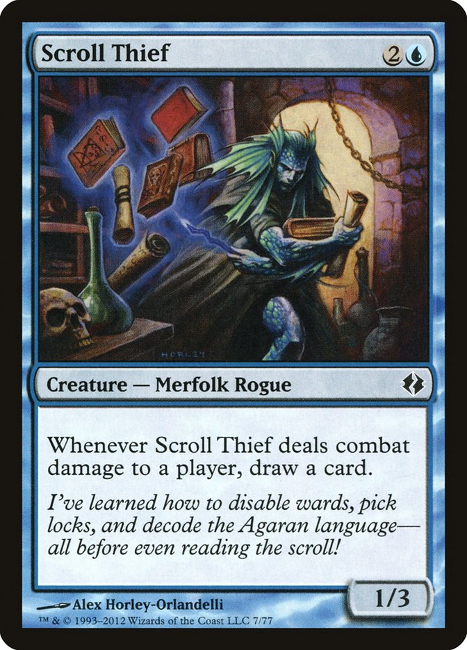 Scroll Thief [Duel Decks: Venser vs. Koth] - The Mythic Store | 24h Order Processing