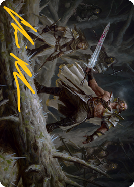 Tovolar, Dire Overlord 1 Art Card (Gold-Stamped Signature) [Innistrad: Midnight Hunt Art Series] - The Mythic Store | 24h Order Processing
