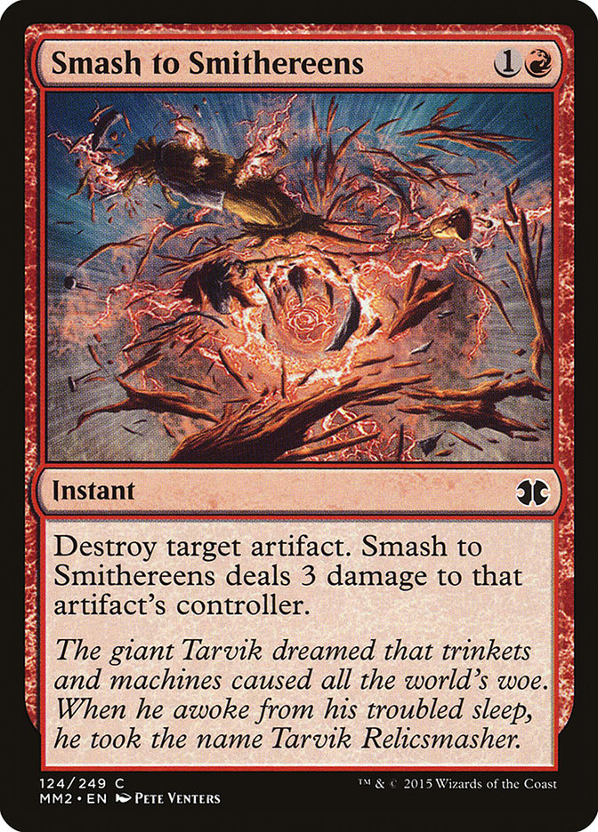 Smash to Smithereens [Modern Masters 2015] - The Mythic Store | 24h Order Processing