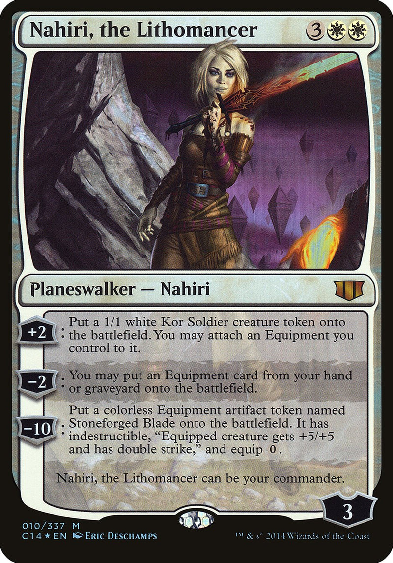 Nahiri, the Lithomancer (Oversized) [Commander 2014 Oversized] - The Mythic Store | 24h Order Processing