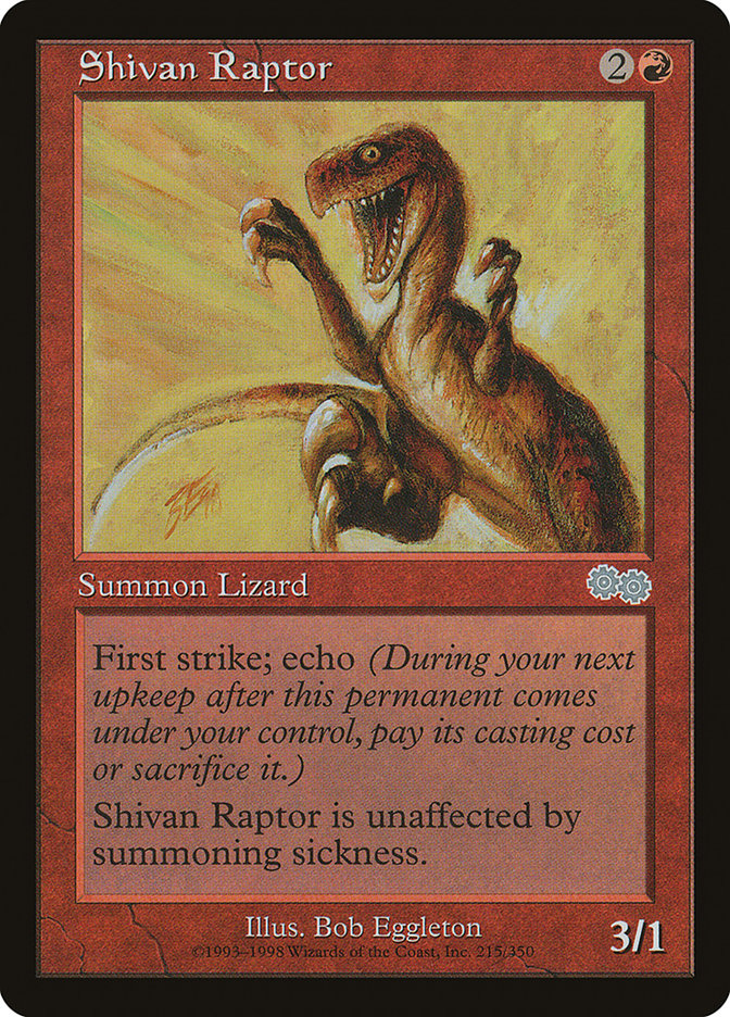 Shivan Raptor [Urza's Saga] - The Mythic Store | 24h Order Processing