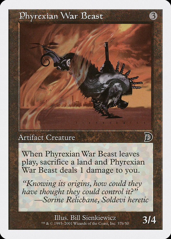Phyrexian War Beast (Signature on Right) [Deckmasters] - The Mythic Store | 24h Order Processing