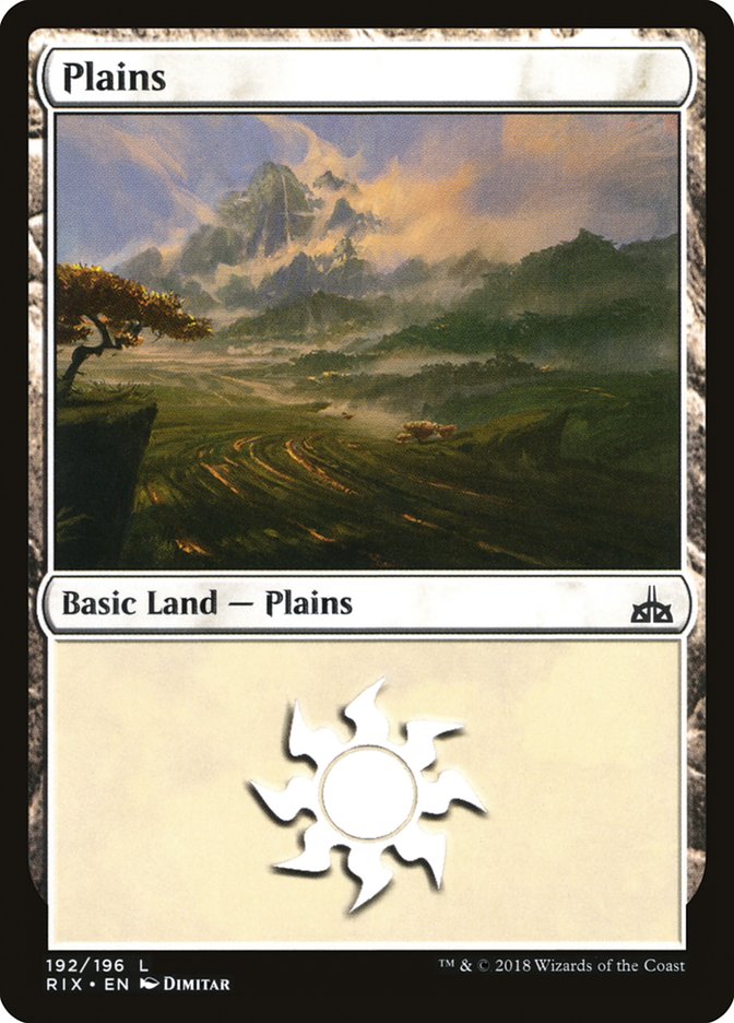 Plains (192) [Rivals of Ixalan] - The Mythic Store | 24h Order Processing