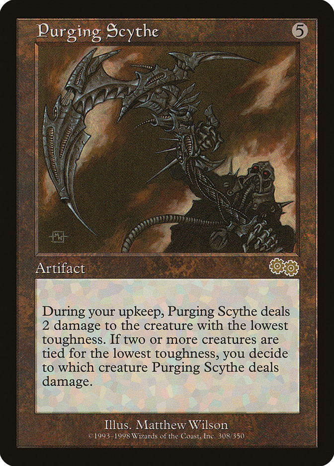 Purging Scythe [Urza's Saga] - The Mythic Store | 24h Order Processing