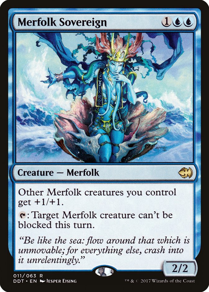 Merfolk Sovereign [Duel Decks: Merfolk vs. Goblins] - The Mythic Store | 24h Order Processing