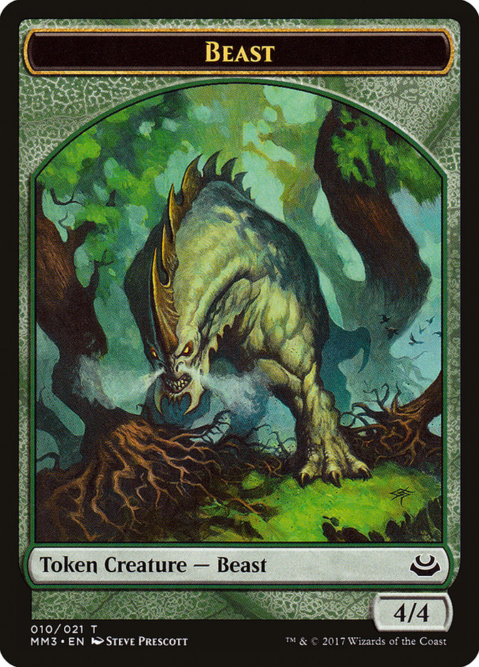 Beast Token (010/021) [Modern Masters 2017 Tokens] - The Mythic Store | 24h Order Processing