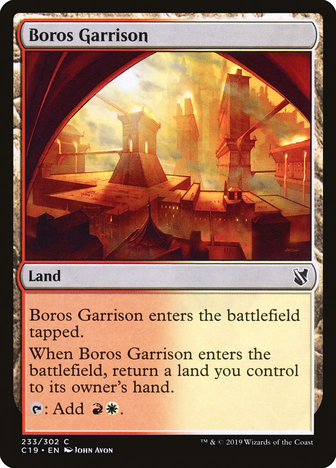 Boros Garrison [Commander 2019] - The Mythic Store | 24h Order Processing