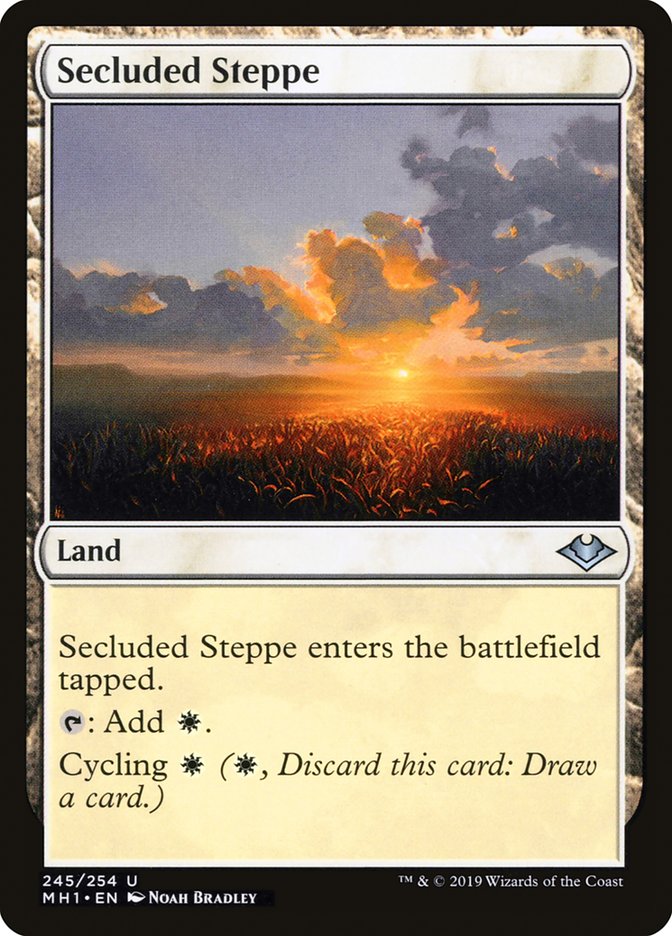 Secluded Steppe [Modern Horizons] - The Mythic Store | 24h Order Processing