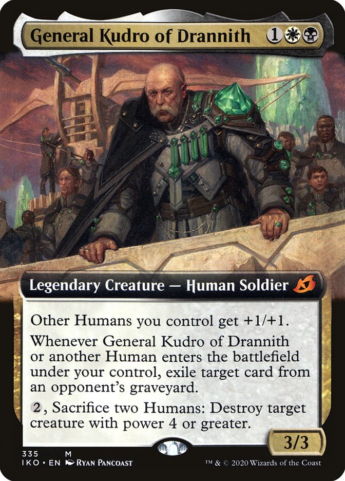 General Kudro of Drannith (Extended Art) [Ikoria: Lair of Behemoths] - The Mythic Store | 24h Order Processing