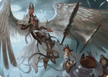 Angelic Quartermaster Art Card [Innistrad: Crimson Vow Art Series] - The Mythic Store | 24h Order Processing