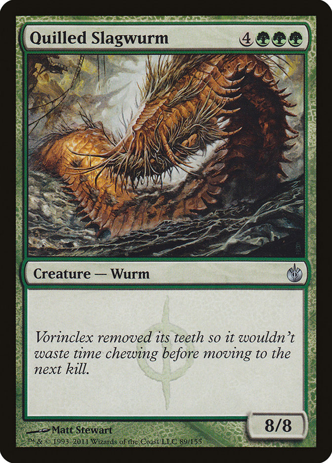 Quilled Slagwurm [Mirrodin Besieged] - The Mythic Store | 24h Order Processing
