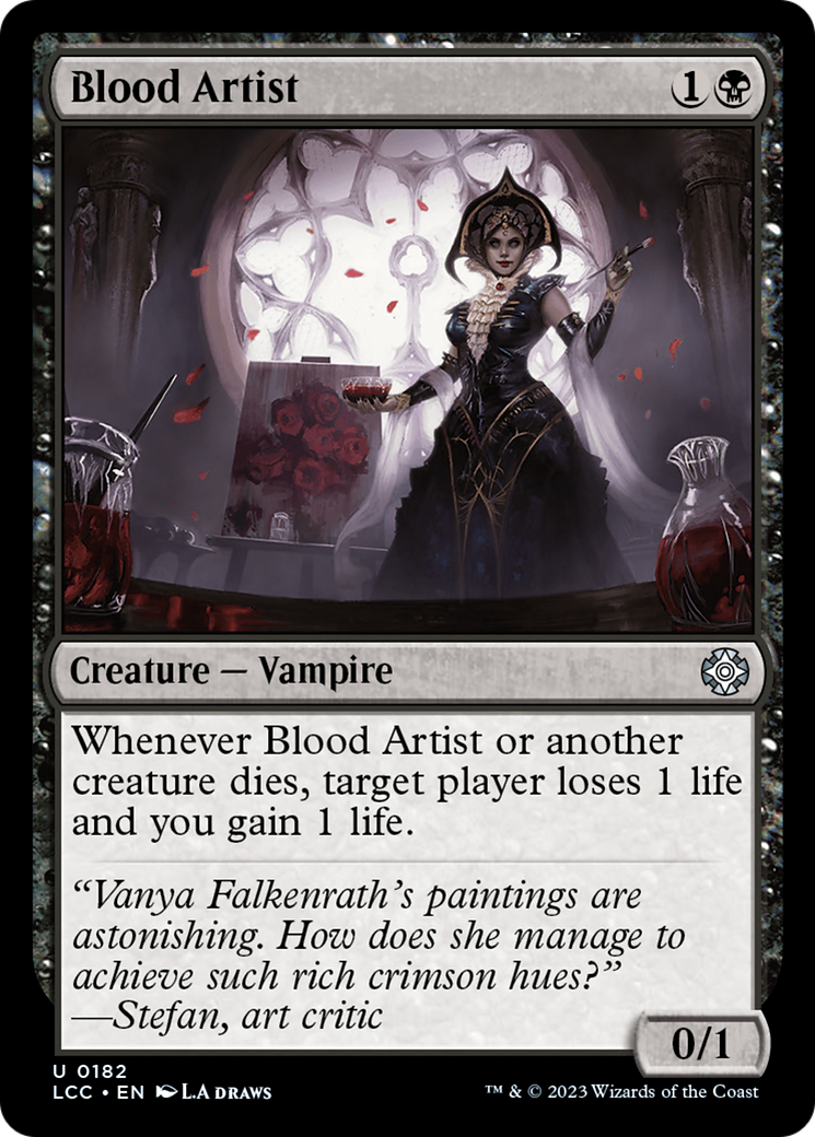 Blood Artist [The Lost Caverns of Ixalan Commander] - The Mythic Store | 24h Order Processing