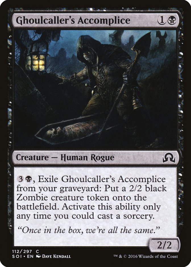 Ghoulcaller's Accomplice [Shadows over Innistrad] - The Mythic Store | 24h Order Processing