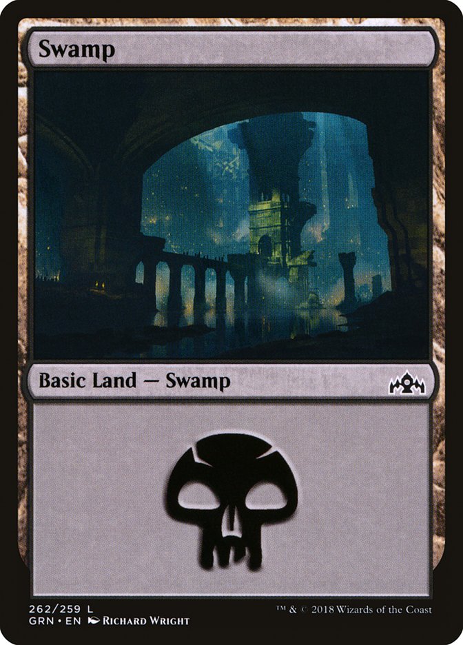 Swamp (262) [Guilds of Ravnica] - The Mythic Store | 24h Order Processing