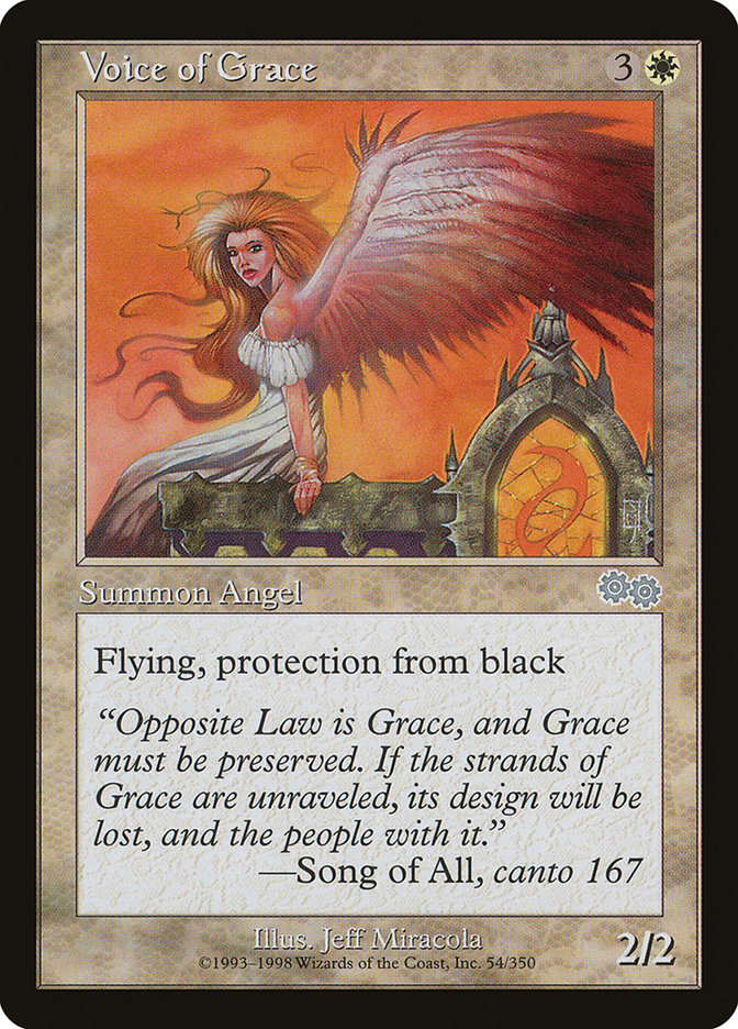 Voice of Grace [Urza's Saga] - The Mythic Store | 24h Order Processing