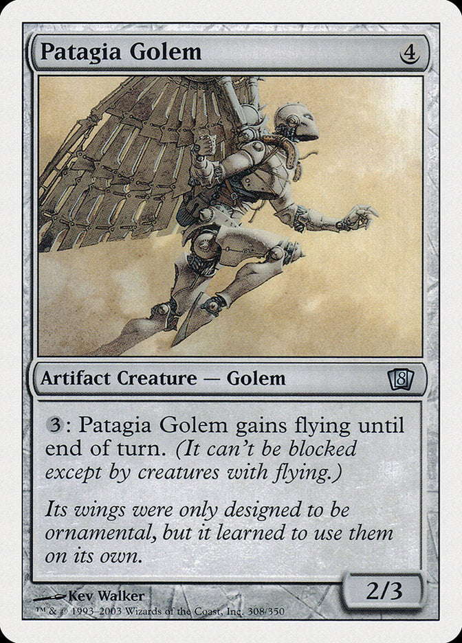 Patagia Golem [Eighth Edition] - The Mythic Store | 24h Order Processing