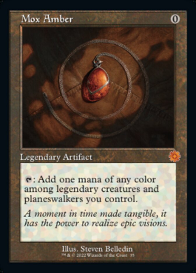 Mox Amber (Retro) [The Brothers' War Retro Artifacts] - The Mythic Store | 24h Order Processing