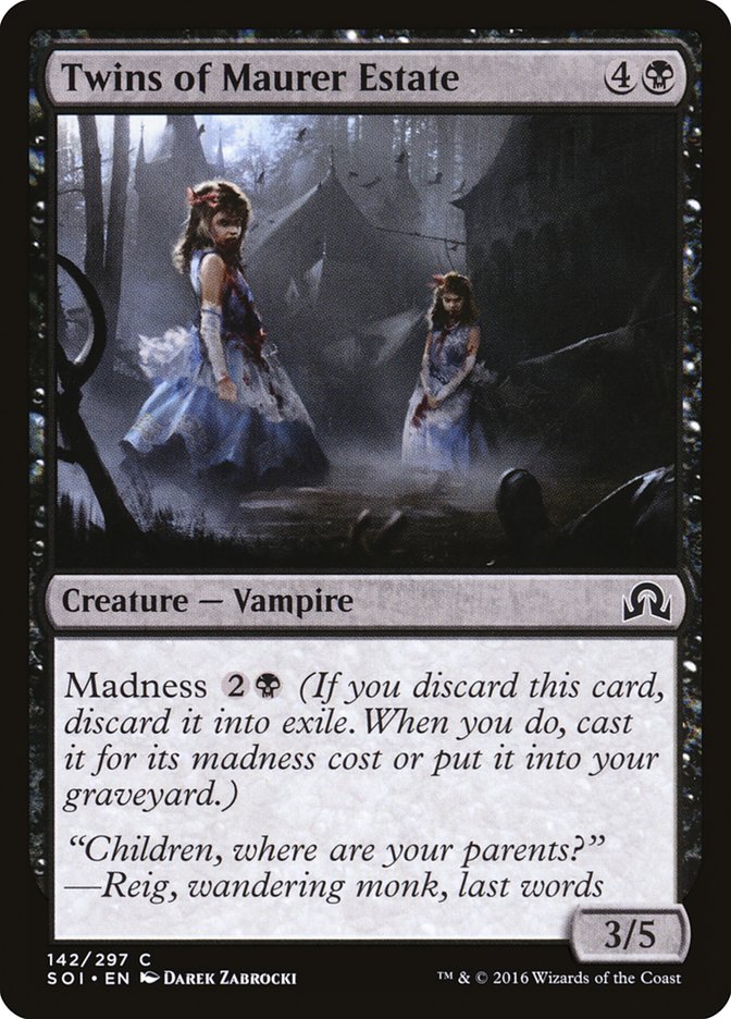 Twins of Maurer Estate [Shadows over Innistrad] - The Mythic Store | 24h Order Processing