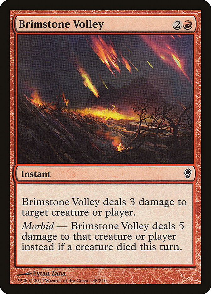 Brimstone Volley [Conspiracy] - The Mythic Store | 24h Order Processing