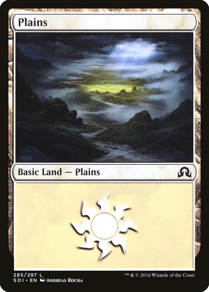 Plains (285) [Shadows over Innistrad] - The Mythic Store | 24h Order Processing