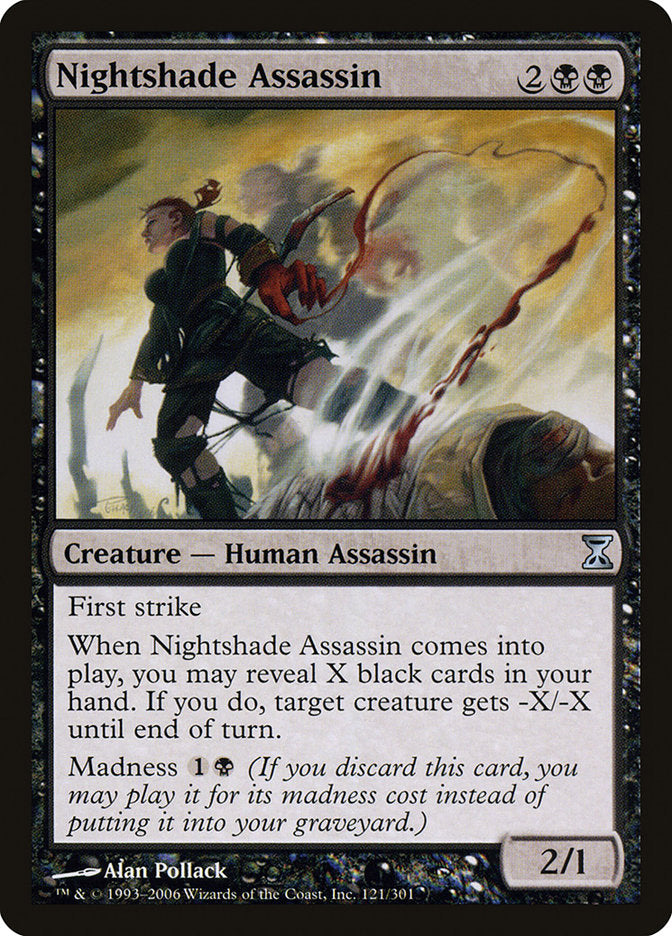 Nightshade Assassin [Time Spiral] - The Mythic Store | 24h Order Processing