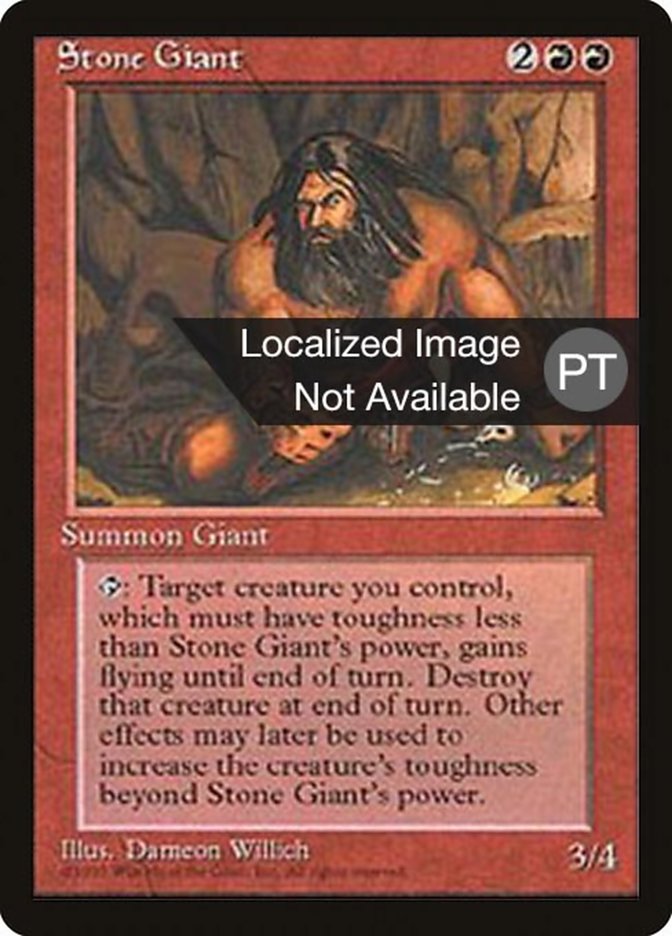 Stone Giant [Fourth Edition (Foreign Black Border)] - The Mythic Store | 24h Order Processing