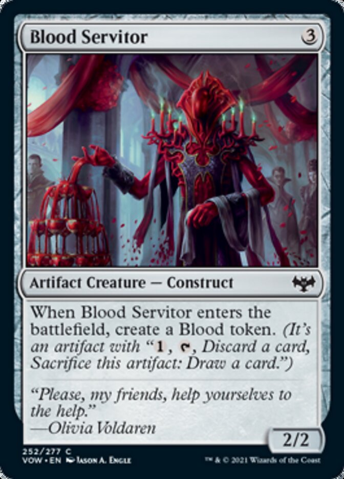 Blood Servitor [Innistrad: Crimson Vow] - The Mythic Store | 24h Order Processing