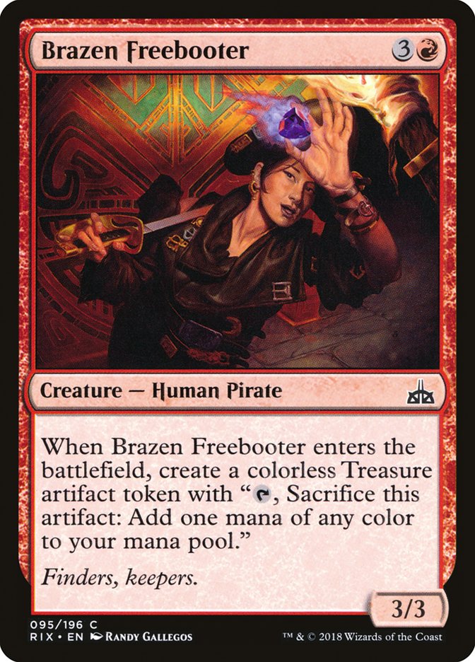 Brazen Freebooter [Rivals of Ixalan] - The Mythic Store | 24h Order Processing