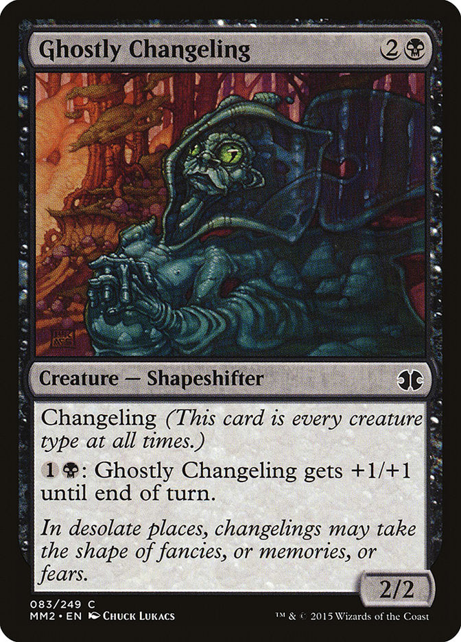 Ghostly Changeling [Modern Masters 2015] - The Mythic Store | 24h Order Processing