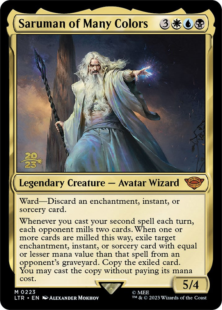 Saruman of Many Colors [The Lord of the Rings: Tales of Middle-Earth Prerelease Promos] - The Mythic Store | 24h Order Processing