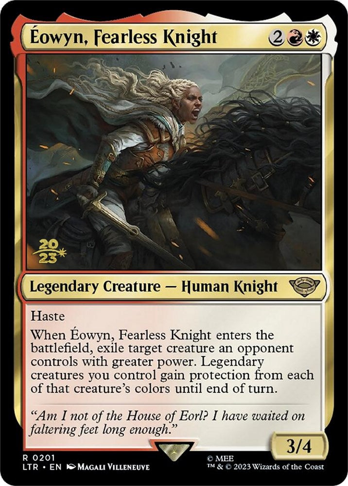 Eowyn, Fearless Knight [The Lord of the Rings: Tales of Middle-Earth Prerelease Promos] - The Mythic Store | 24h Order Processing