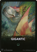 Gigantic Theme Card [Jumpstart 2022 Front Cards] - The Mythic Store | 24h Order Processing