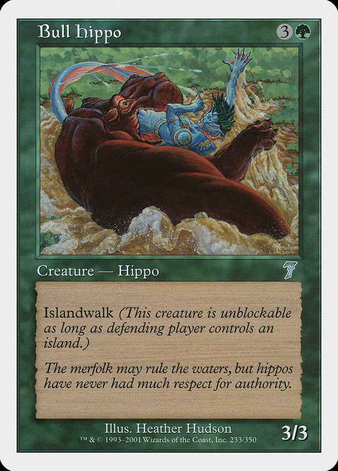 Bull Hippo [Seventh Edition] - The Mythic Store | 24h Order Processing