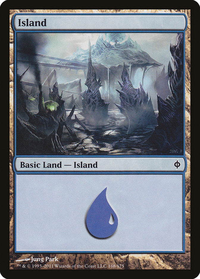 Island (168) [New Phyrexia] - The Mythic Store | 24h Order Processing