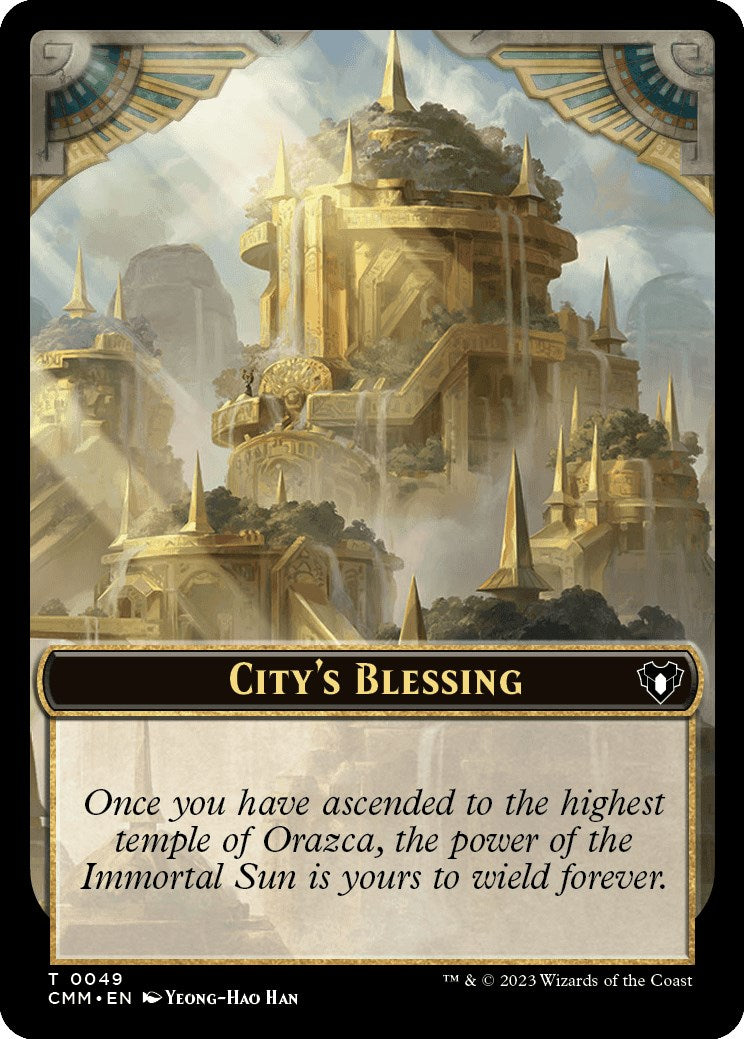 City's Blessing // Drake Double-Sided Token [Commander Masters Tokens] - The Mythic Store | 24h Order Processing