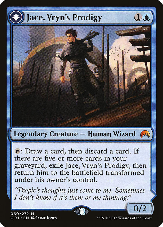 Jace, Vryn's Prodigy // Jace, Telepath Unbound [Magic Origins] - The Mythic Store | 24h Order Processing