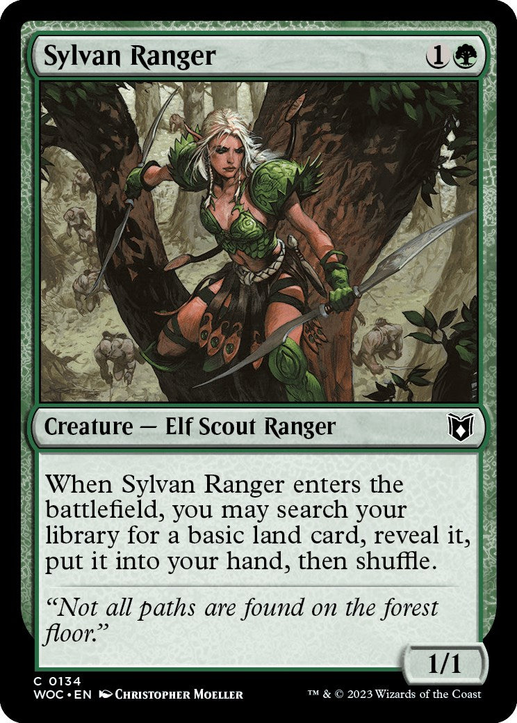 Sylvan Ranger [Wilds of Eldraine Commander] - The Mythic Store | 24h Order Processing