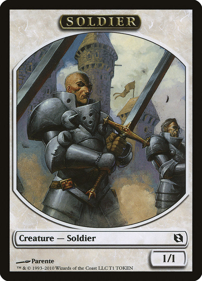 Soldier Token [Duel Decks: Elspeth vs. Tezzeret Tokens] - The Mythic Store | 24h Order Processing