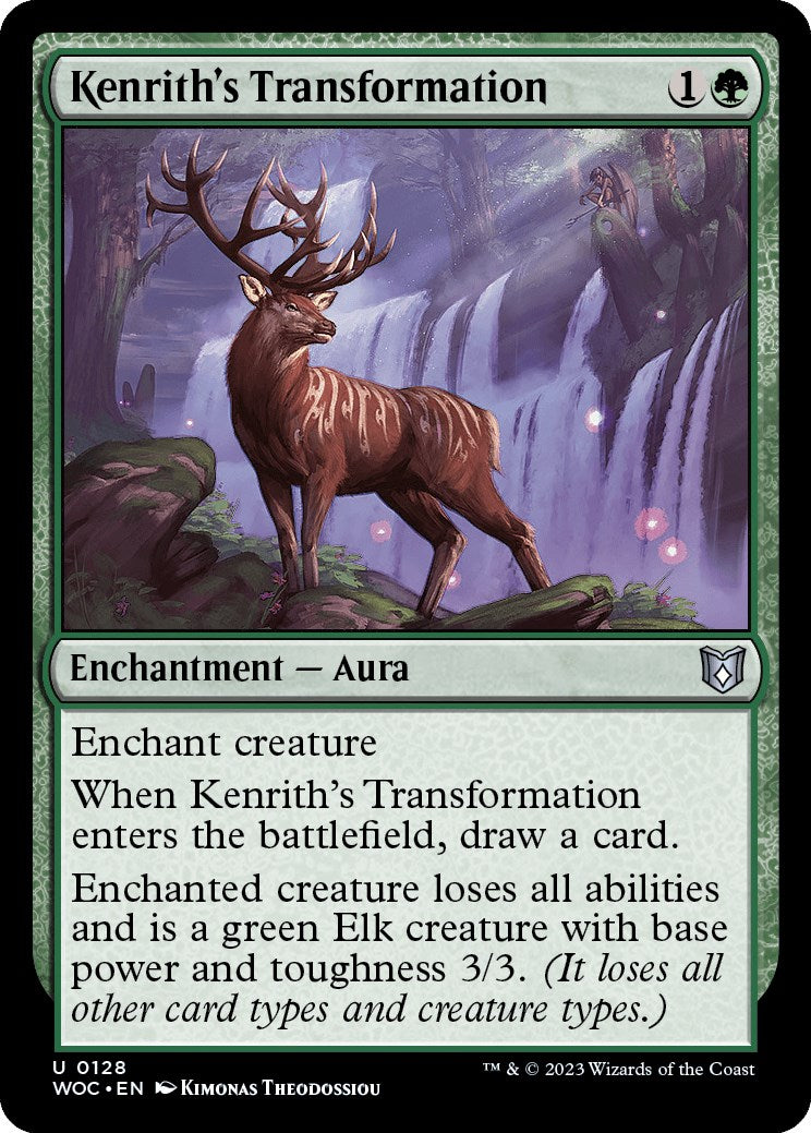 Kenrith's Transformation [Wilds of Eldraine Commander] - The Mythic Store | 24h Order Processing