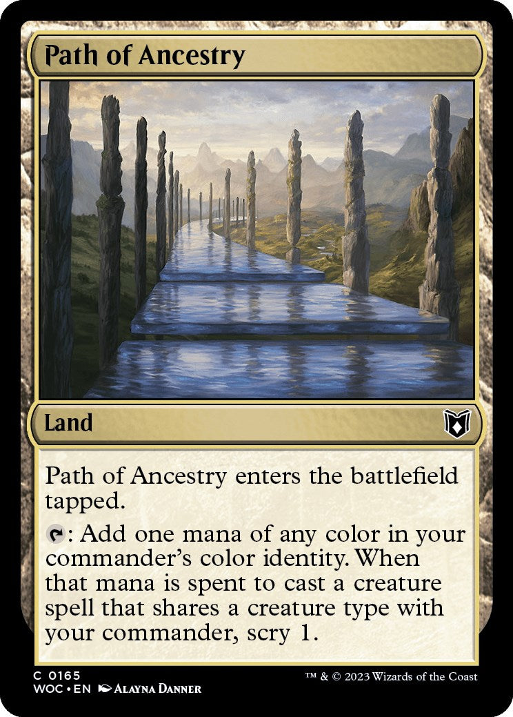 Path of Ancestry [Wilds of Eldraine Commander] - The Mythic Store | 24h Order Processing