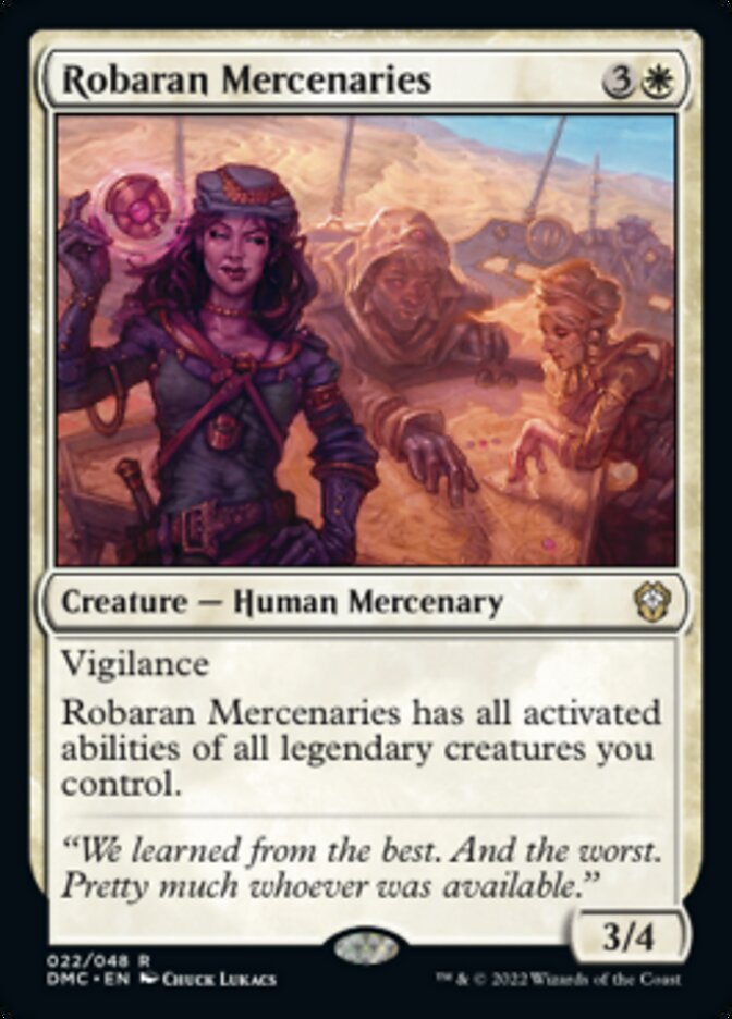 Robaran Mercenaries [Dominaria United Commander] - The Mythic Store | 24h Order Processing