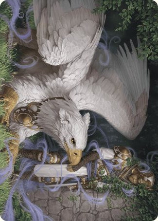 Dutiful Griffin Art Card [Wilds of Eldraine Art Series] - The Mythic Store | 24h Order Processing