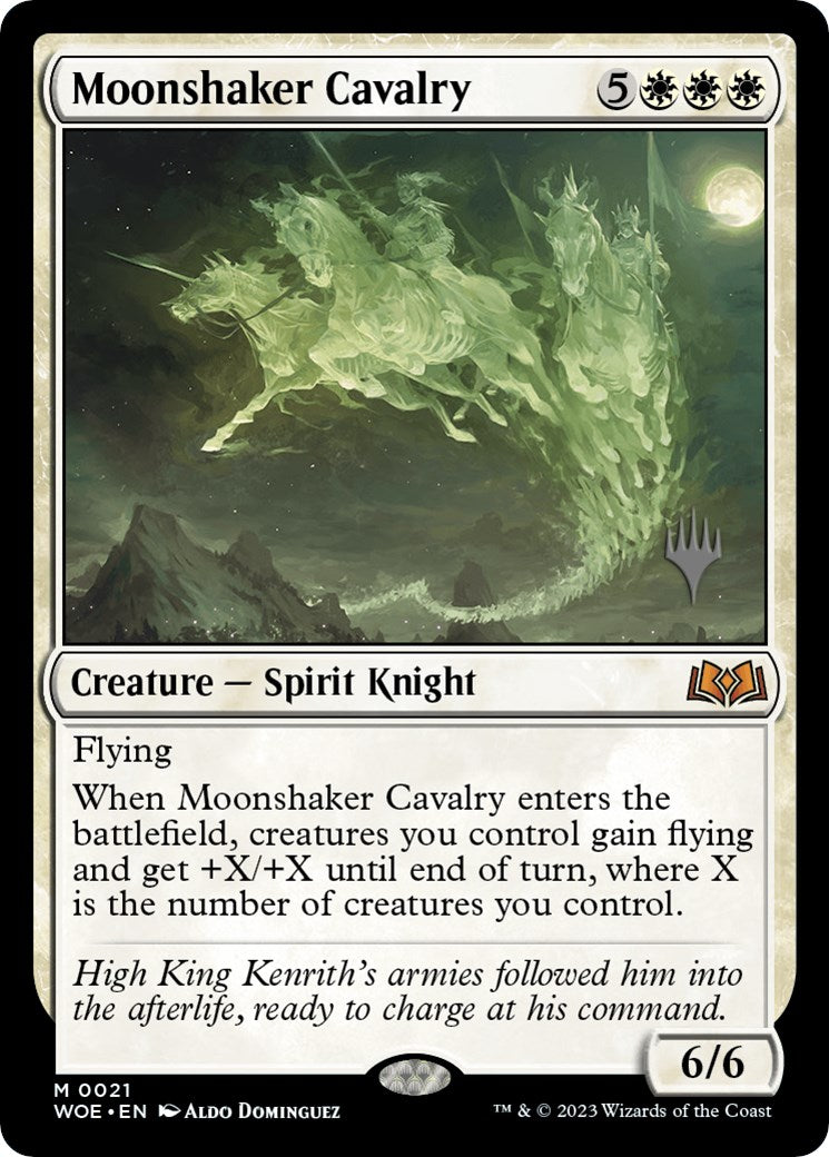 Moonshaker Cavalry (Promo Pack) [Wilds of Eldraine Promos] - The Mythic Store | 24h Order Processing