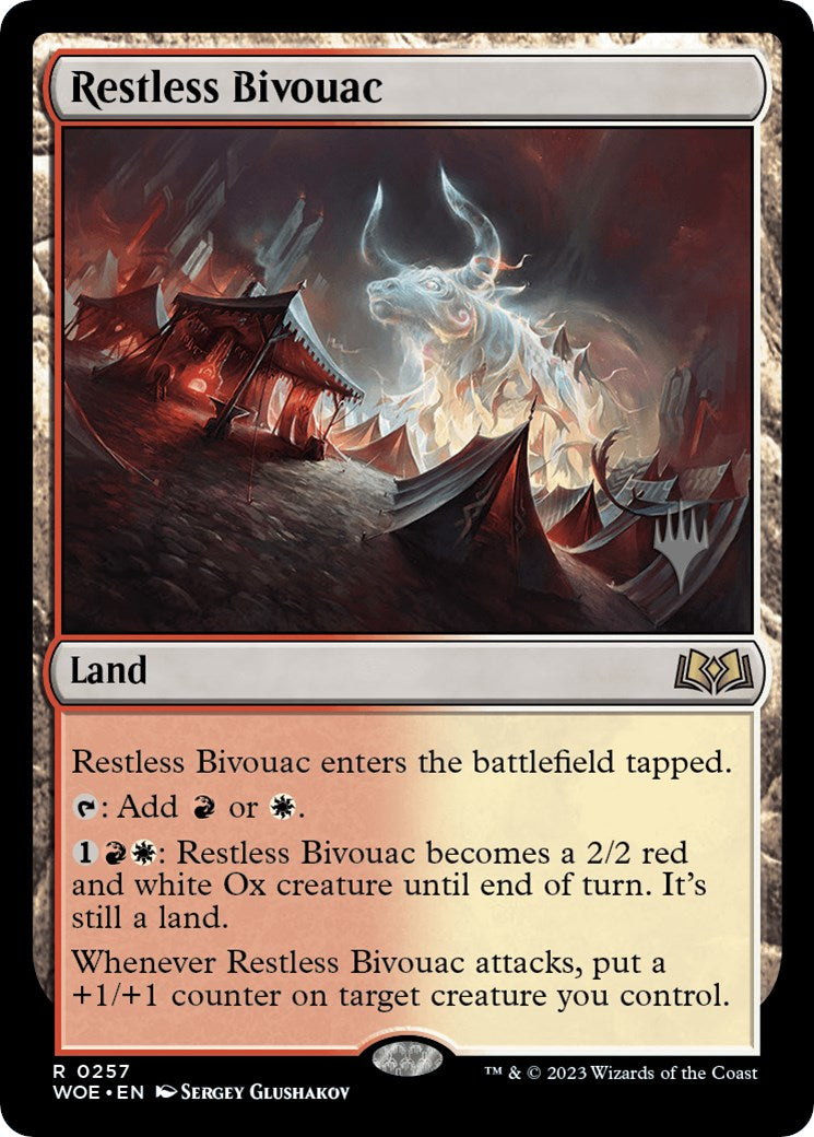 Restless Bivouac (Promo Pack) [Wilds of Eldraine Promos] - The Mythic Store | 24h Order Processing