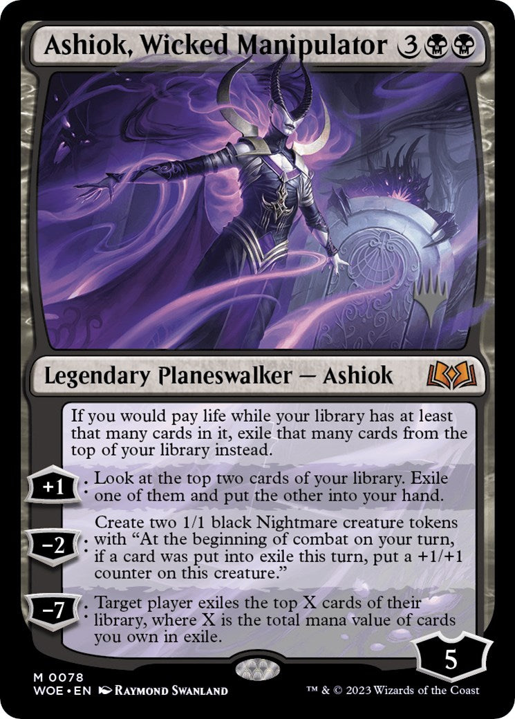 Ashiok, Wicked Manipulator (Promo Pack) [Wilds of Eldraine Promos] - The Mythic Store | 24h Order Processing