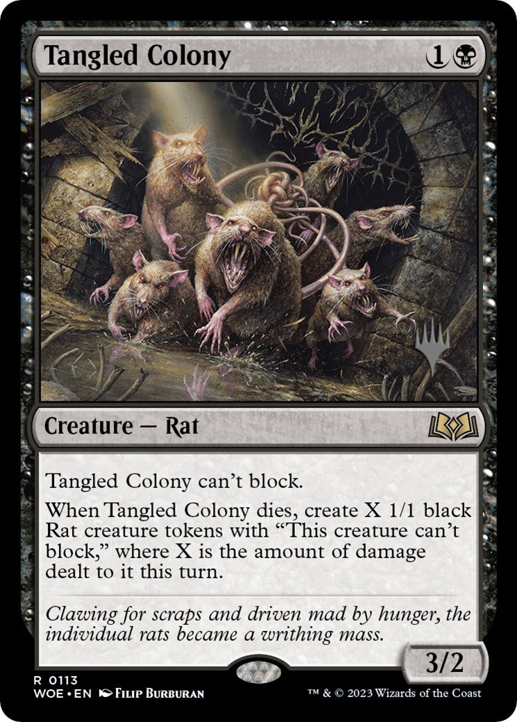 Tangled Colony (Promo Pack) [Wilds of Eldraine Promos] - The Mythic Store | 24h Order Processing