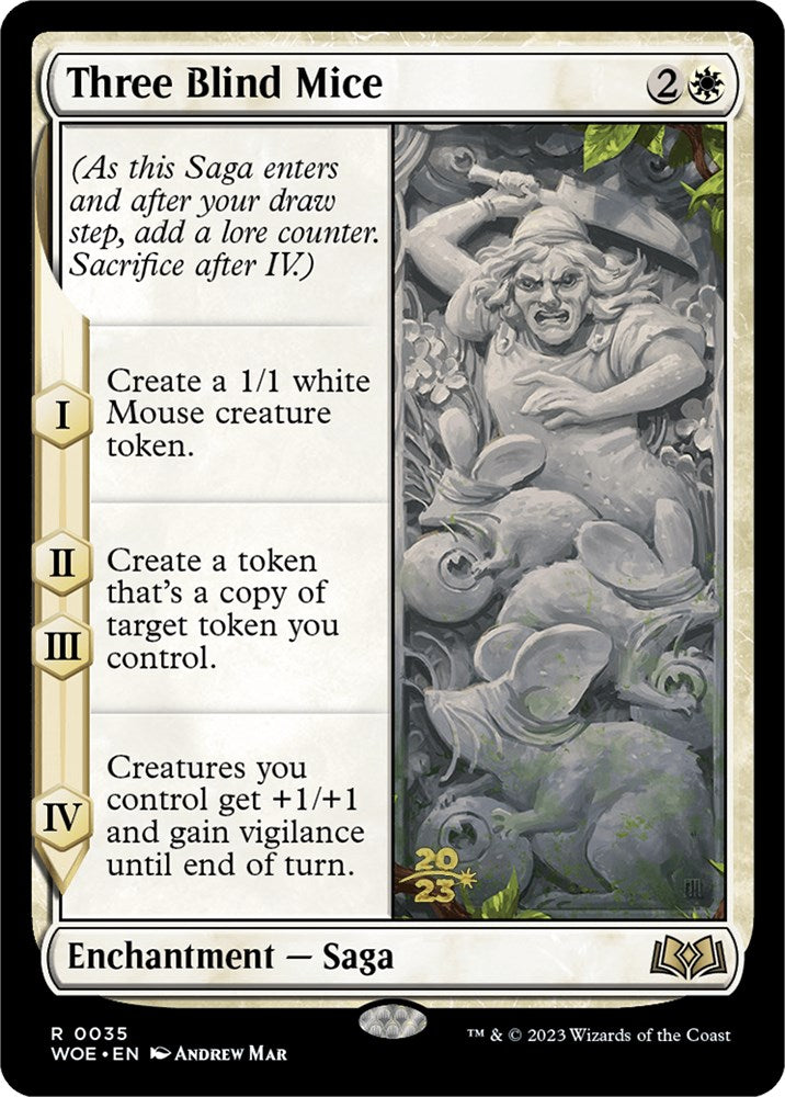 Three Blind Mice [Wilds of Eldraine Prerelease Promos] - The Mythic Store | 24h Order Processing